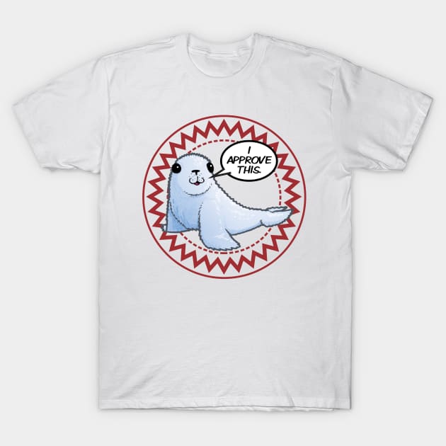 Seal of Approval T-Shirt by Anderson Carman